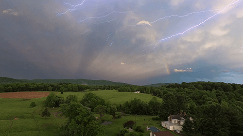 Virginia Lightning Storm