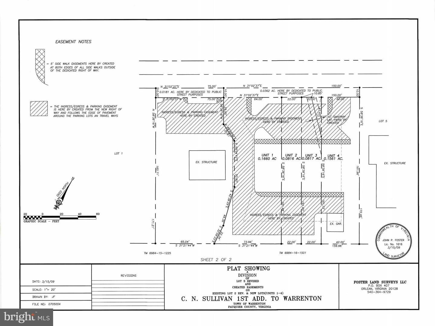 LOT 3 SULLIVAN ST, WARRENTON, Virginia 20186, ,Land,For sale,LOT 3 SULLIVAN ST,VAFQ2011370 MLS # VAFQ2011370