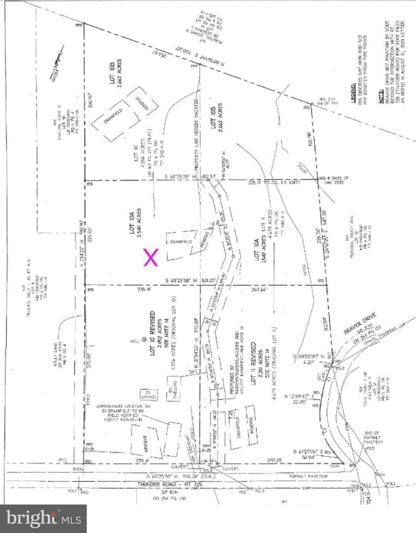 LOT 10A THUNDER RD, KING GEORGE, Virginia 22485, ,Land,For sale,LOT 10A THUNDER RD,VAKG2004620 MLS # VAKG2004620