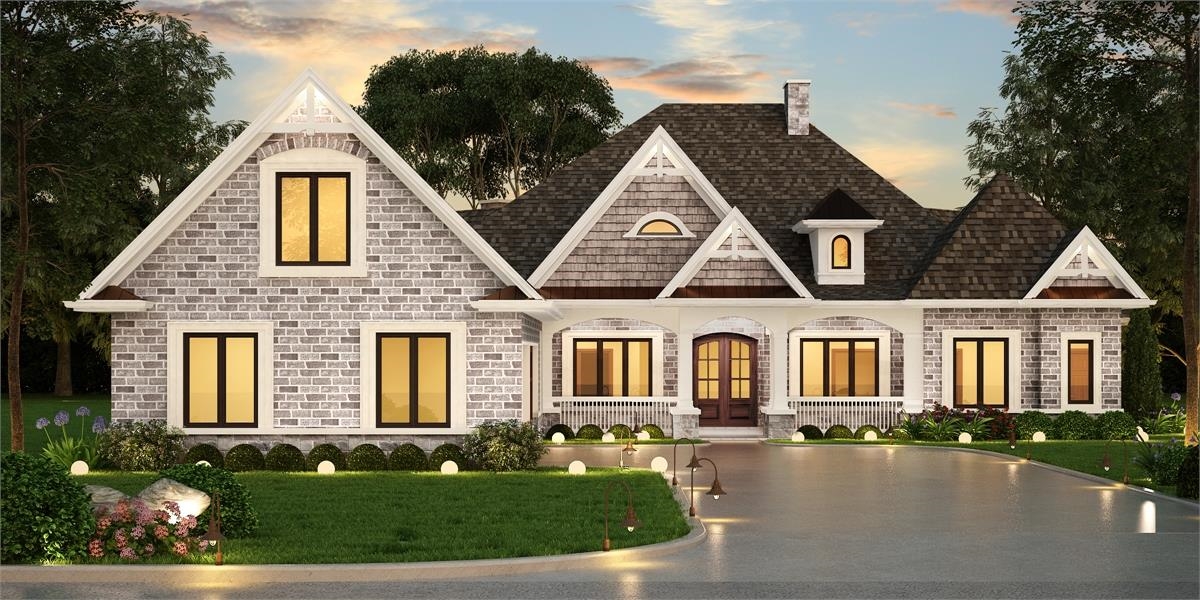 This is an example of the House Plan that is approved for affluent Crown Ridge Estates. As of 2024 the value of the home being built and the one starting construction soon is $1,000,000 to $1,300,000. Purchasers should anticipate to spend 1M turn key.