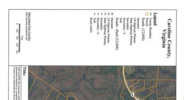 24459 US ROUTE 1 HWY, RUTHER GLEN, Virginia 22546, ,Land,For sale,24459 US ROUTE 1 HWY,VACV2005700 MLS # VACV2005700