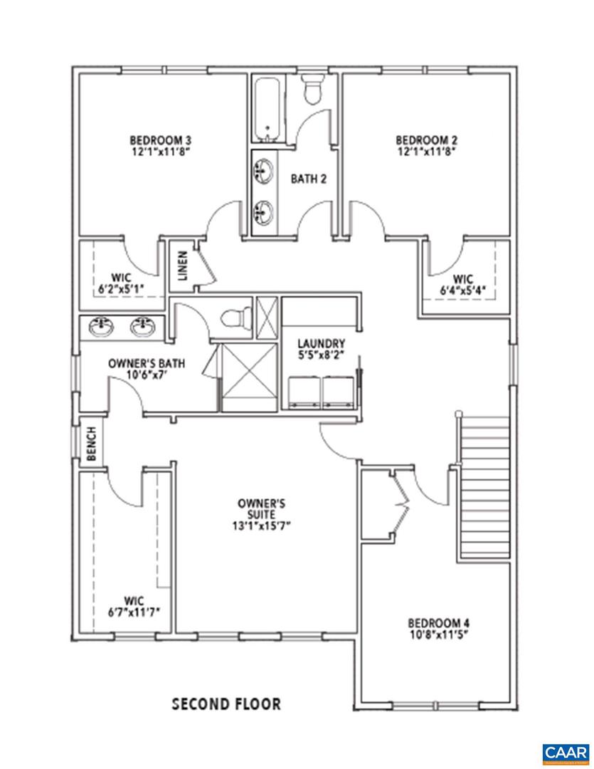 53B MARY JACKSON CT, CHARLOTTESVILLE, Virginia 22902, 4 Bedrooms Bedrooms, ,2 BathroomsBathrooms,Residential,For sale,53B MARY JACKSON CT,652986 MLS # 652986