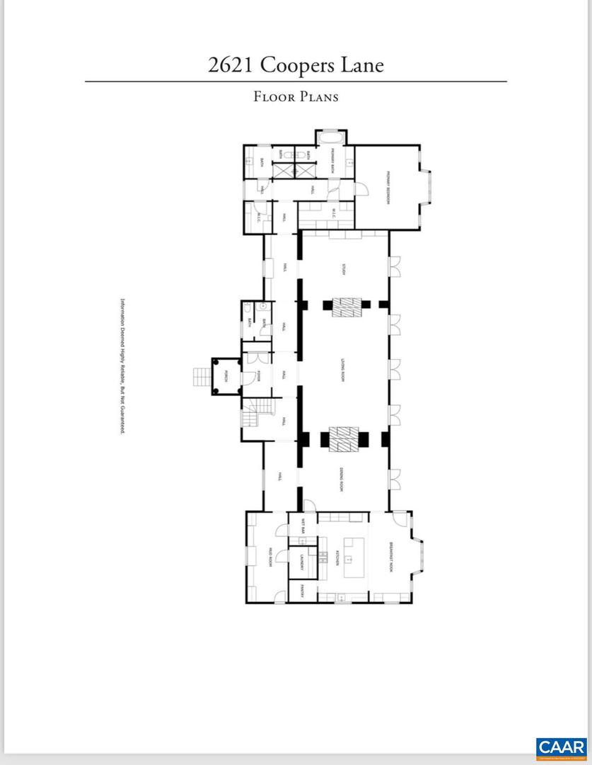 2405 COOPERS LN, CHARLOTTESVILLE, Virginia 22902, 5 Bedrooms Bedrooms, ,6 BathroomsBathrooms,Farm,For sale,2405 COOPERS LN,653189 MLS # 653189