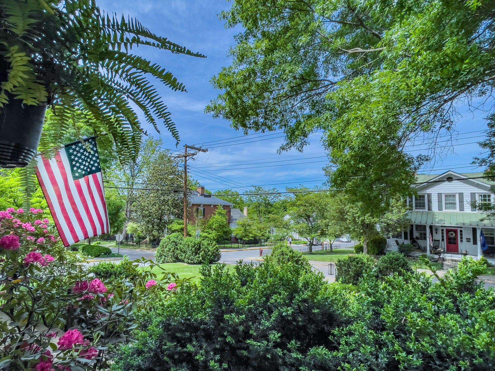 View from the front porch.