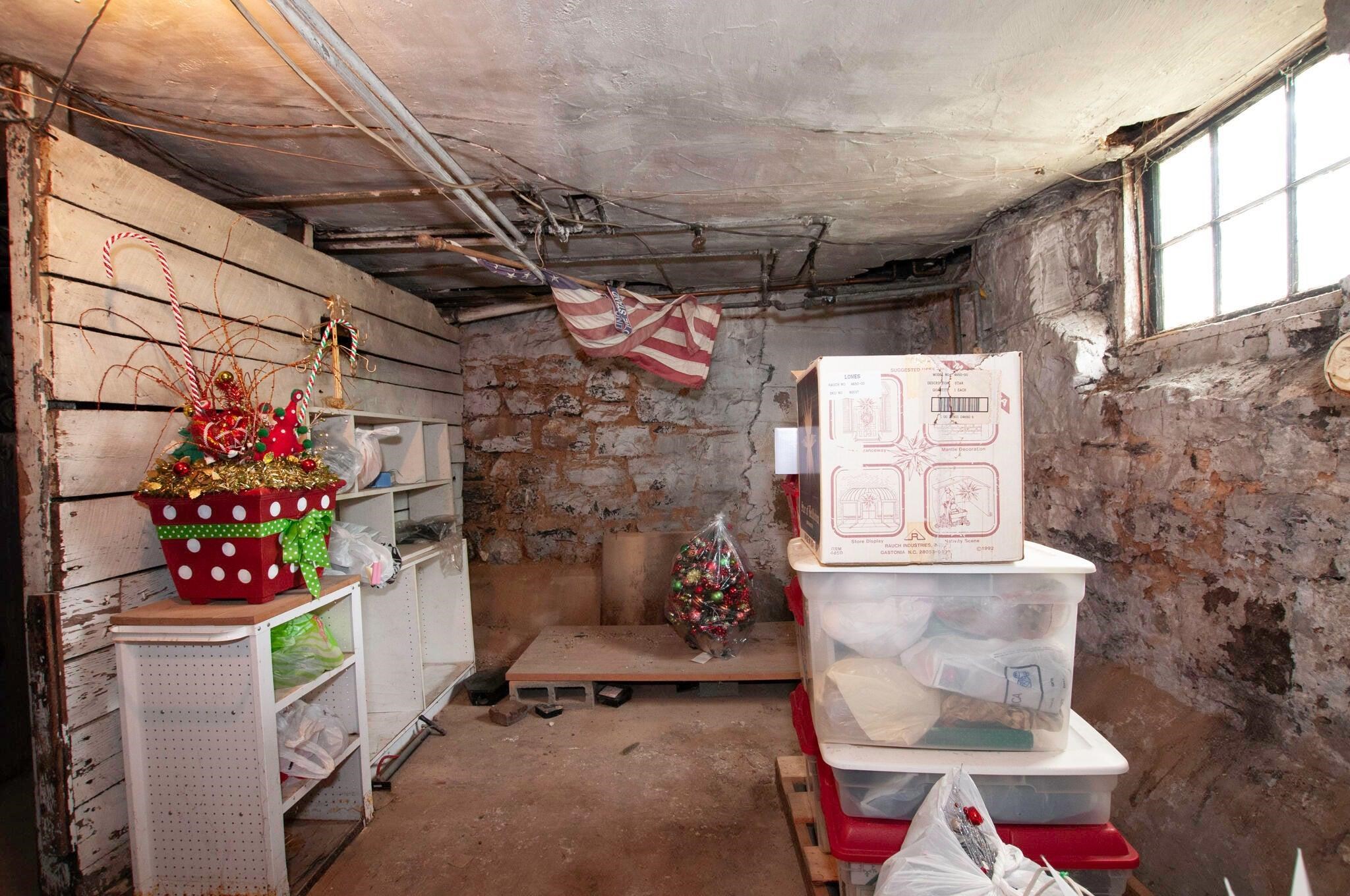 Basement Storage area