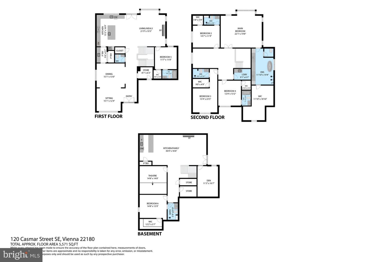 120 CASMAR ST SE, VIENNA, Virginia 22180, 6 Bedrooms Bedrooms, ,6 BathroomsBathrooms,Residential,For sale,120 CASMAR ST SE,VAFX2182758 MLS # VAFX2182758