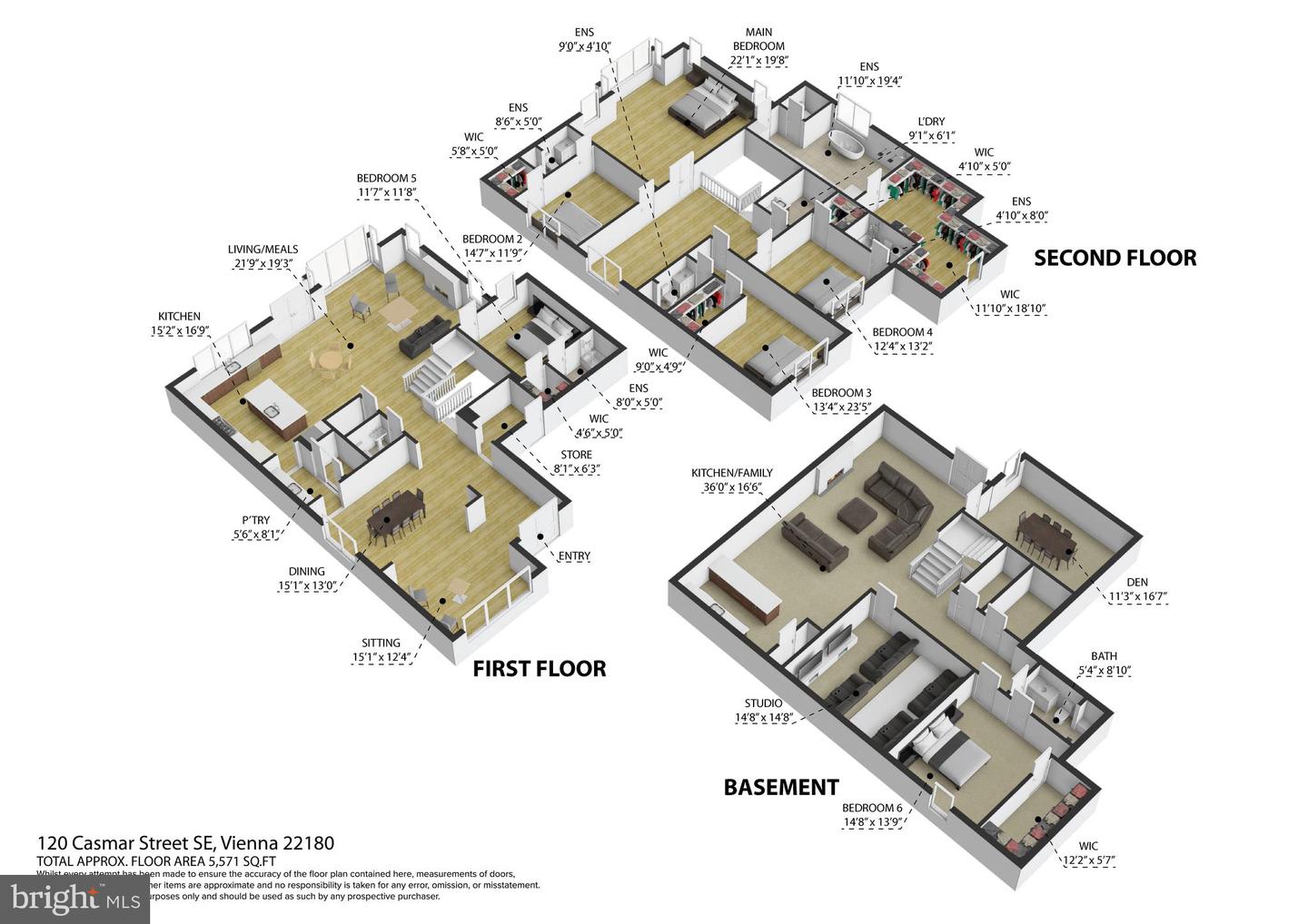 120 CASMAR ST SE, VIENNA, Virginia 22180, 6 Bedrooms Bedrooms, ,6 BathroomsBathrooms,Residential,For sale,120 CASMAR ST SE,VAFX2182758 MLS # VAFX2182758