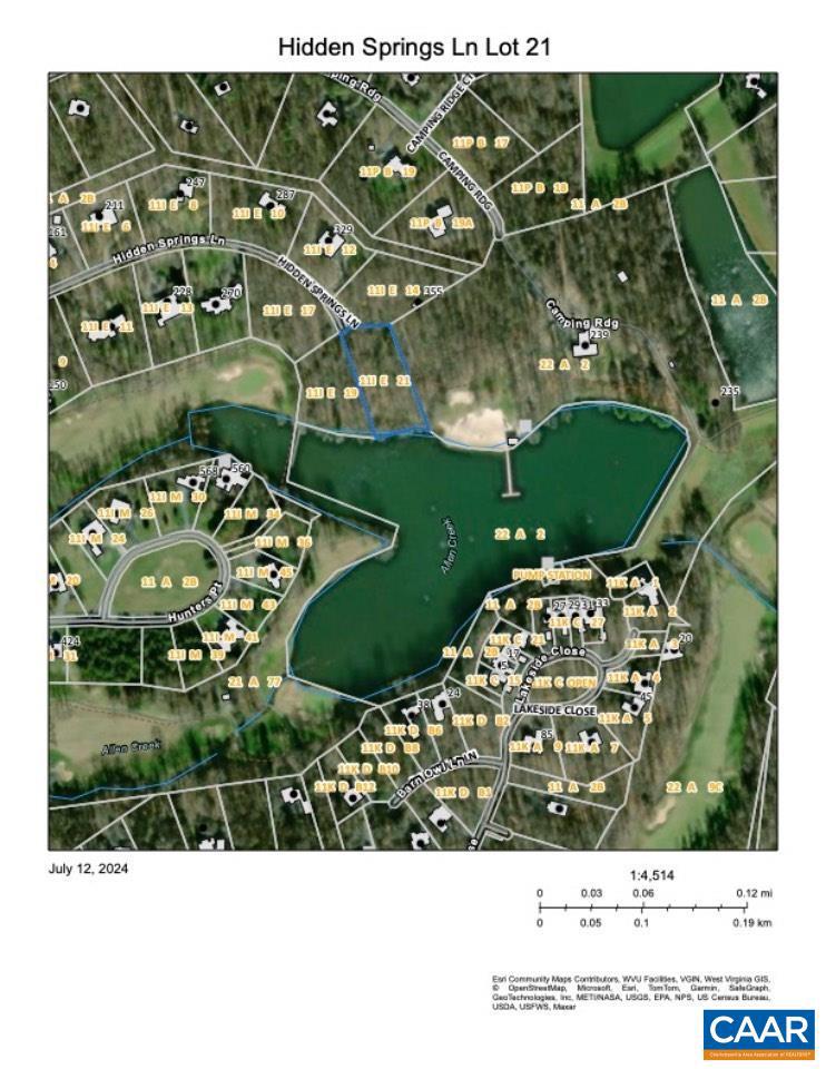 361 HIDDEN SPRINGS LN, NELLYSFORD, Virginia 22958, ,Land,For sale,361 HIDDEN SPRINGS LN,654939 MLS # 654939