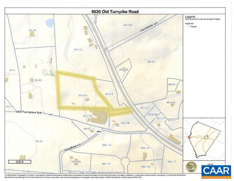 9020 OLD TURNPIKE RD, AFTON, Virginia 22920, ,Land,For sale,9020 OLD TURNPIKE RD,654961 MLS # 654961