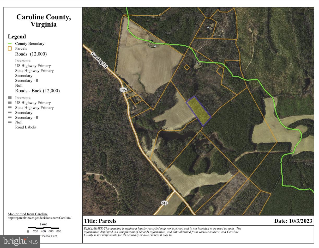 PASSING, BOWLING GREEN, Virginia 22427, ,Land,For sale,PASSING,VACV2004840 MLS # VACV2004840