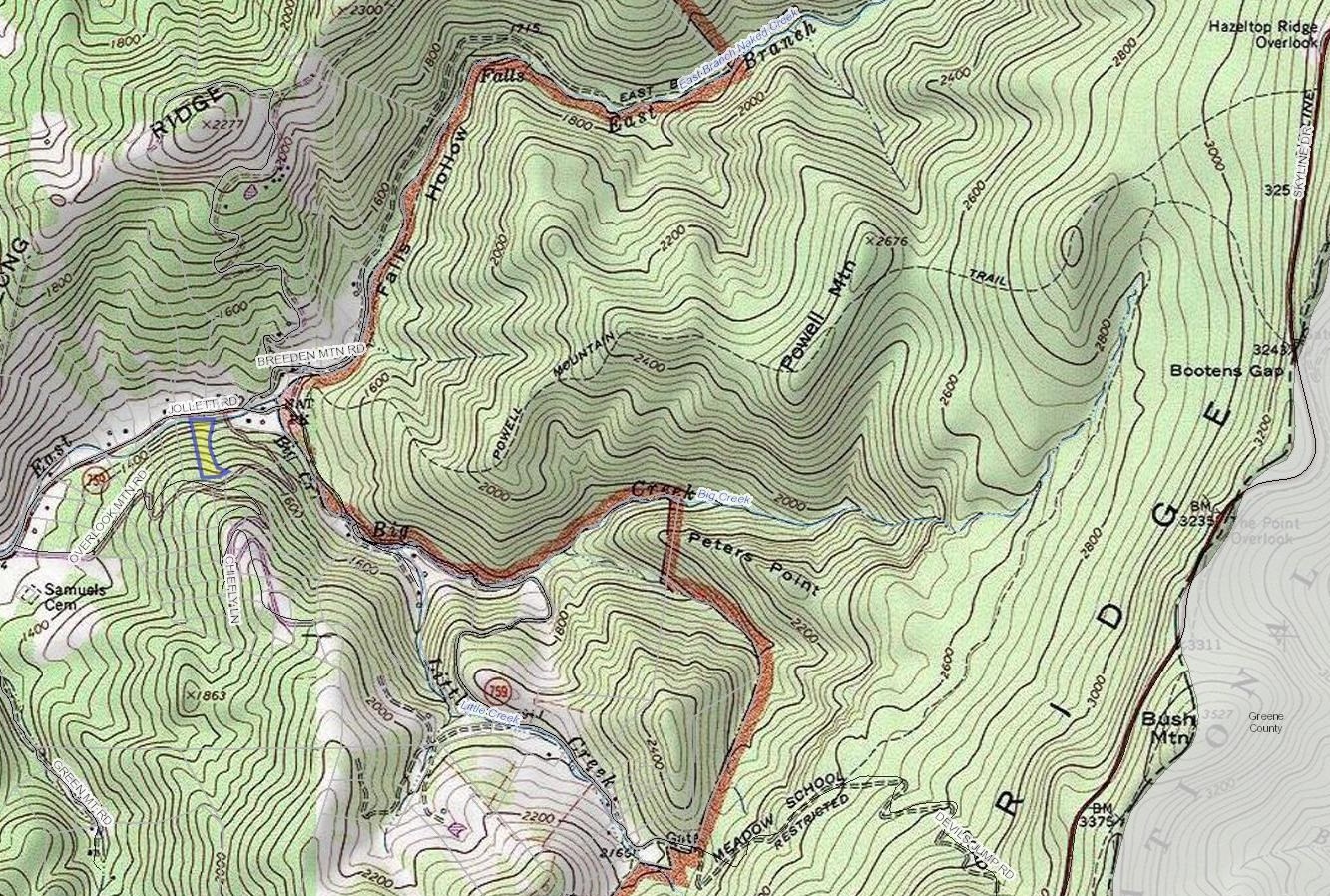 TBD OVERLOOK MOUNTAIN RD, ELKTON, Virginia 22827, ,Land,TBD OVERLOOK MOUNTAIN RD,649161 MLS # 649161