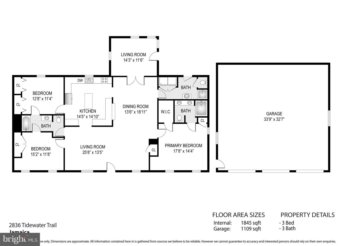 2836 TIDEWATER TRL, JAMAICA, Virginia 23079, 3 Bedrooms Bedrooms, 7 Rooms Rooms,3 BathroomsBathrooms,Residential,For sale,2836 TIDEWATER TRL,VAMX2000172 MLS # VAMX2000172