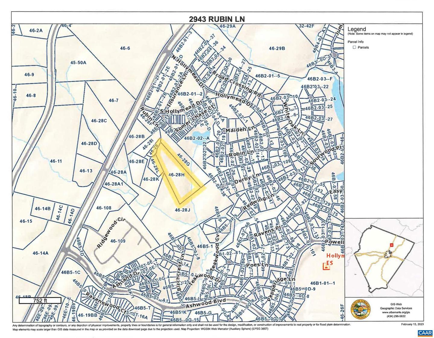 2943 RUBIN LN, CHARLOTTESVILLE, Virginia 22911, ,Land,For sale,2943 RUBIN LN,656054 MLS # 656054