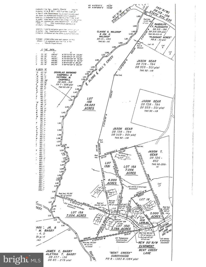 LOT 15B BENT CREEK, BUMPASS, Virginia 23024, ,Land,For sale,LOT 15B BENT CREEK,VALA2006250 MLS # VALA2006250