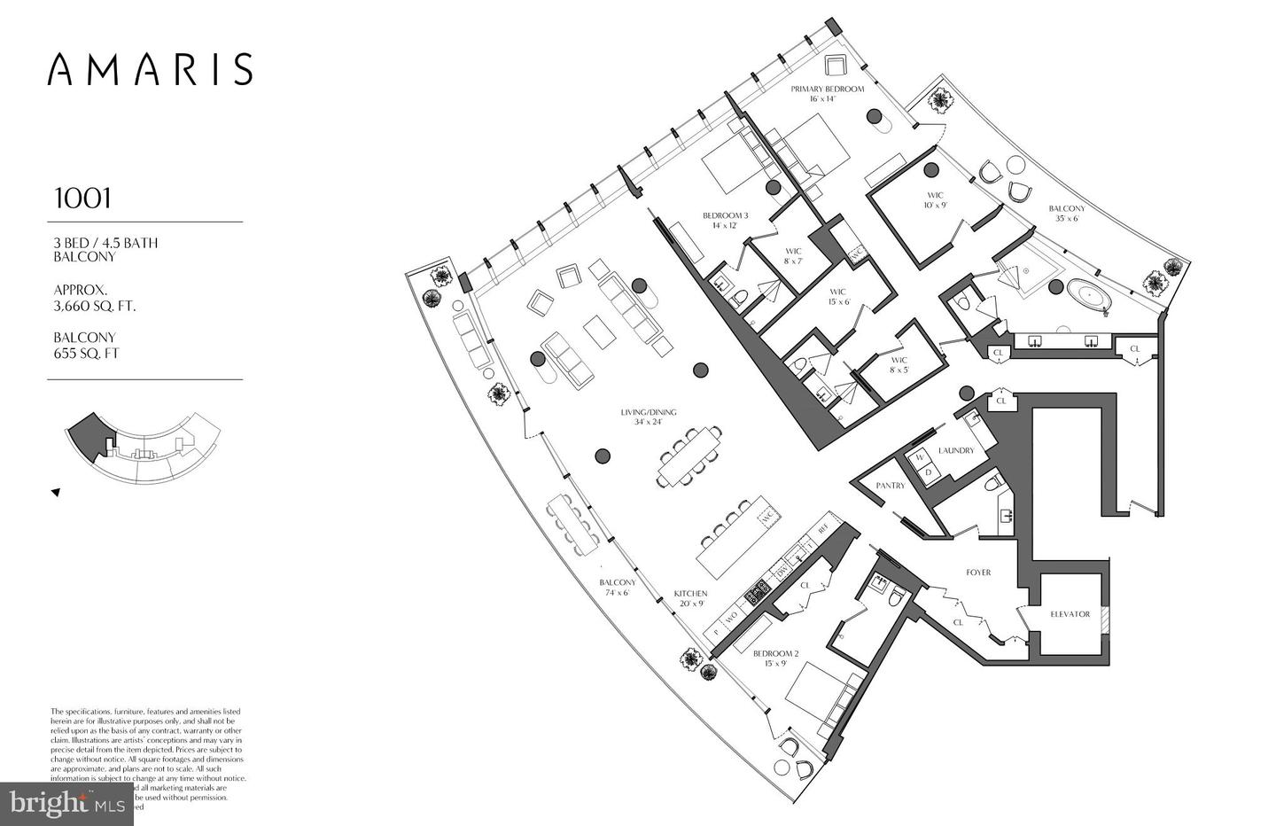 601 WHARF ST SW #1001, WASHINGTON, District Of Columbia 20024, 3 Bedrooms Bedrooms, ,4 BathroomsBathrooms,Residential,For sale,601 WHARF ST SW #1001,DCDC2089602 MLS # DCDC2089602