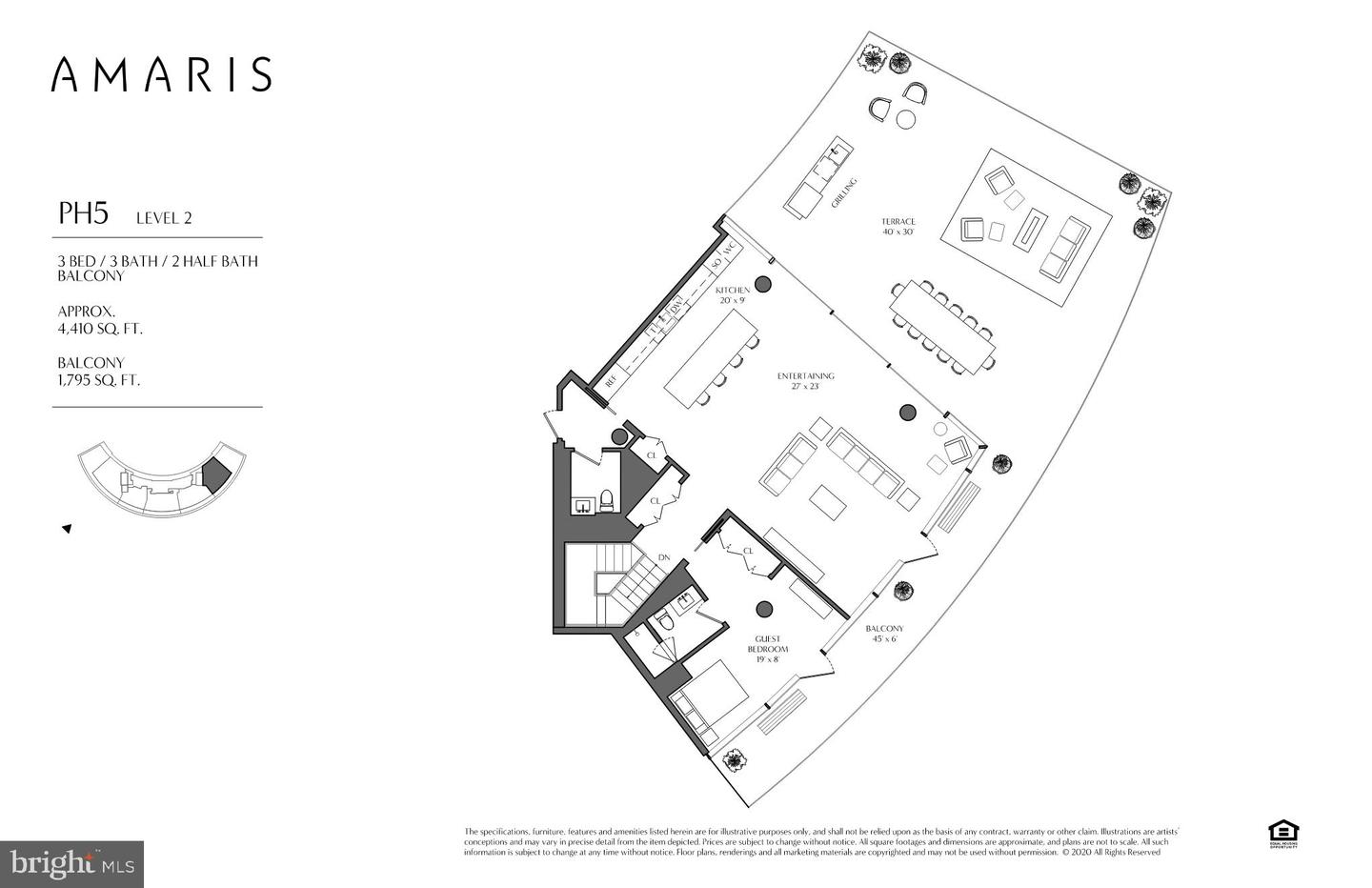 601 WHARF ST SW #PH5, WASHINGTON, District Of Columbia 20024, 3 Bedrooms Bedrooms, ,3 BathroomsBathrooms,Residential,For sale,601 WHARF ST SW #PH5,DCDC2095612 MLS # DCDC2095612