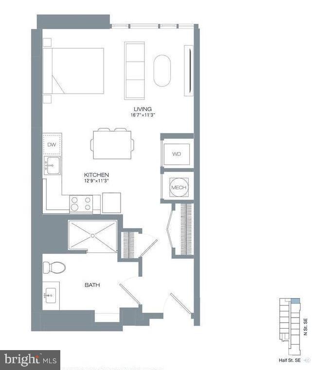 70 N ST SE #N215, WASHINGTON, District Of Columbia 20003, ,1 BathroomBathrooms,Residential,For sale,70 N ST SE #N215,DCDC2131700 MLS # DCDC2131700