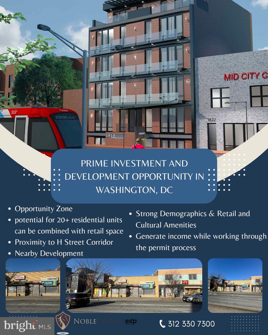 1818-1820 BENNING RD NE, WASHINGTON, District Of Columbia 20002, ,Land,For sale,1818-1820 BENNING RD NE,DCDC2156038 MLS # DCDC2156038