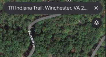 INDIANA TRL, WINCHESTER, Virginia 22602, ,Land,For sale,INDIANA TRL,VAFV2021204 MLS # VAFV2021204