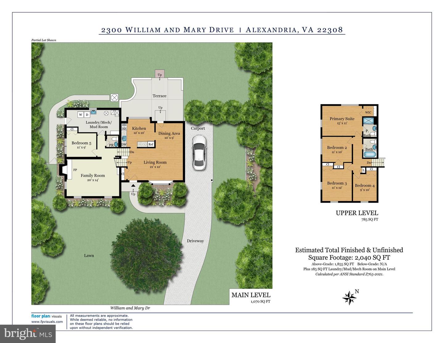 2300 WILLIAM & MARY DR, ALEXANDRIA, Virginia 22308, 5 Bedrooms Bedrooms, ,2 BathroomsBathrooms,Residential,For sale,2300 WILLIAM & MARY DR,VAFX2188340 MLS # VAFX2188340