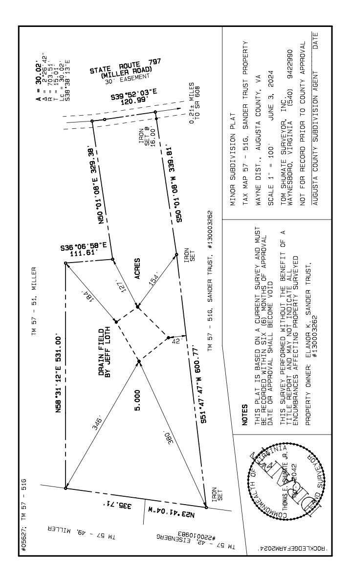 4 ACRES MILLER RD, WAYNESBORO, Virginia 22980, ,Land,4 ACRES MILLER RD,656280 MLS # 656280