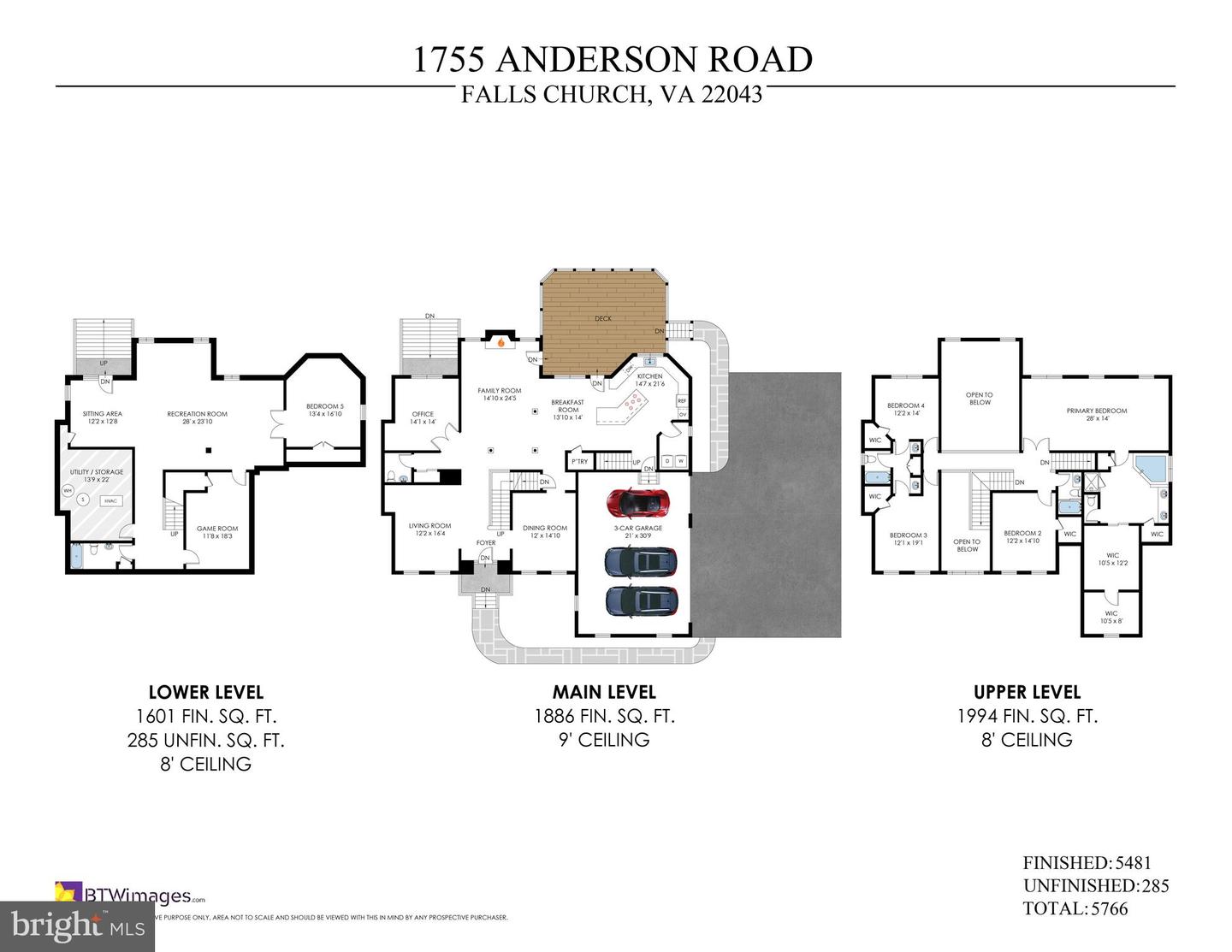 1755 ANDERSON RD, FALLS CHURCH, Virginia 22043, 5 Bedrooms Bedrooms, ,4 BathroomsBathrooms,Residential,For sale,1755 ANDERSON RD,VAFX2198890 MLS # VAFX2198890