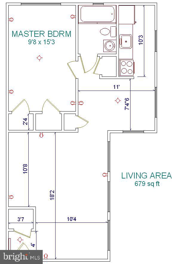 1336 N ODE ST #14, ARLINGTON, Virginia 22209, 1 Bedroom Bedrooms, 4 Rooms Rooms,1 BathroomBathrooms,Residential,For sale,1336 N ODE ST #14,VAAR2047944 MLS # VAAR2047944