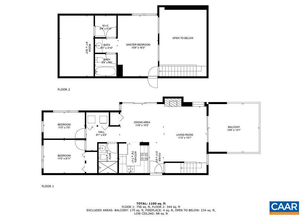 1466 LEDGES CONDOS #1466, WINTERGREEN, Virginia 22967, 3 Bedrooms Bedrooms, ,2 BathroomsBathrooms,Residential,For sale,1466 LEDGES CONDOS #1466,656321 MLS # 656321