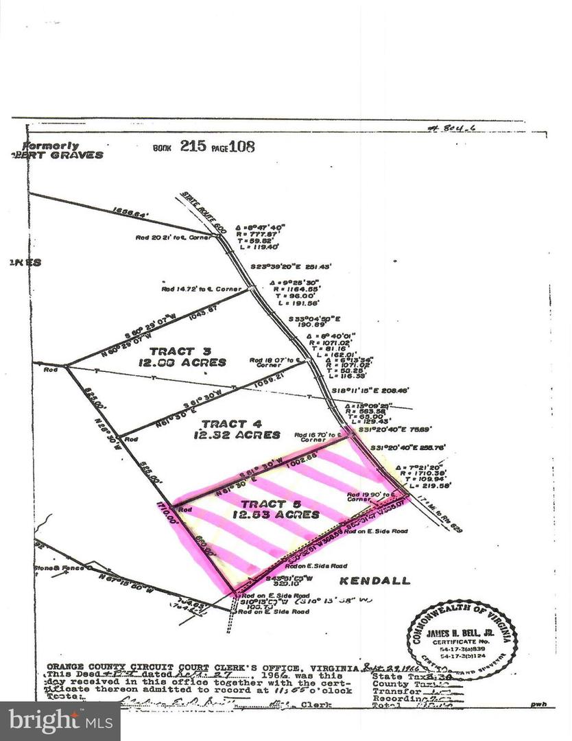 00 KENDALL RD, ORANGE, Virginia 22960, ,Land,For sale,00 KENDALL RD,VAOR2007860 MLS # VAOR2007860