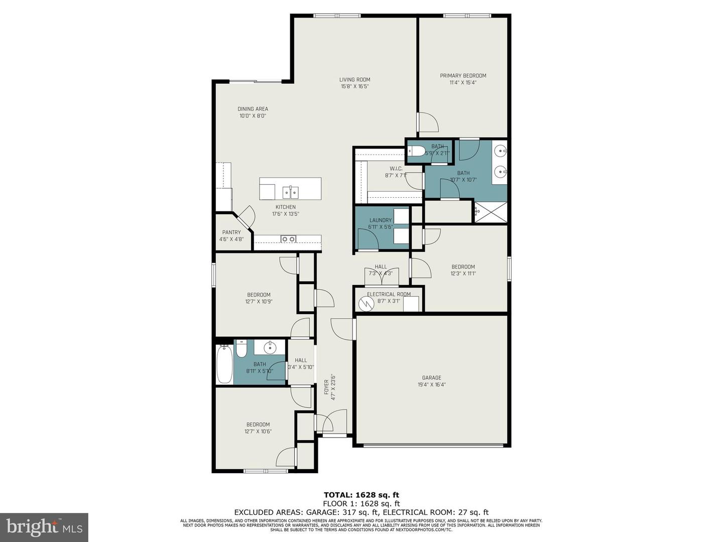 6620 STERLING WAY, RUTHER GLEN, Virginia 22546, 4 Bedrooms Bedrooms, 5 Rooms Rooms,2 BathroomsBathrooms,Residential,For sale,6620 STERLING WAY,VACV2006654 MLS # VACV2006654