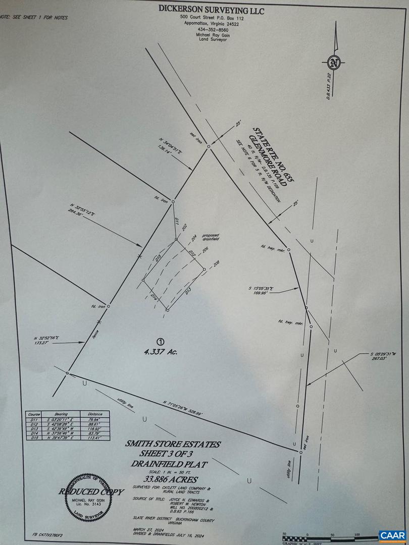 GLENMORE RD, SCOTTSVILLE, Virginia 24590, ,Land,For sale,GLENMORE RD,655762 MLS # 655762