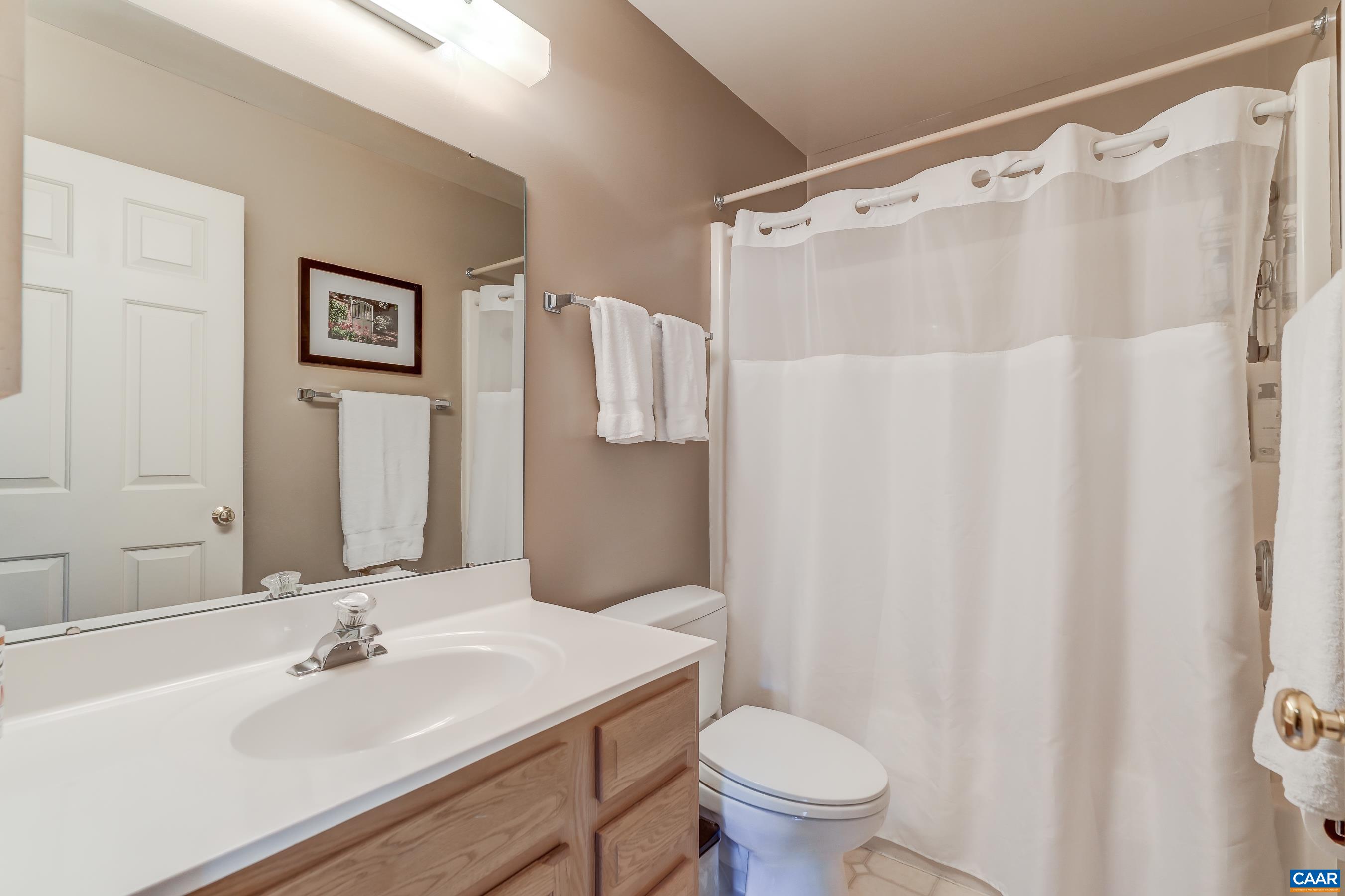 Full hall bathroom on second floor.