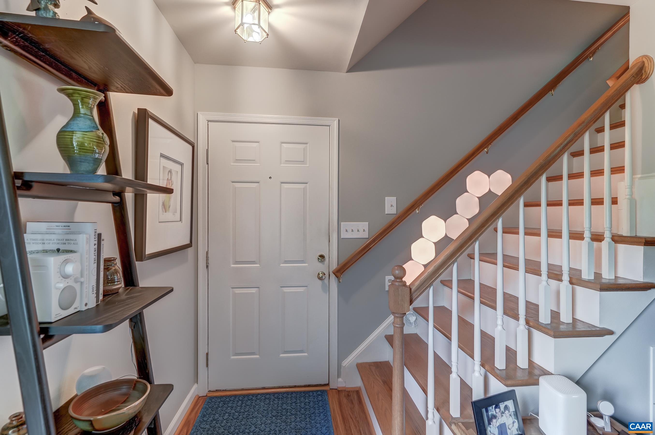 Welcoming entryway.