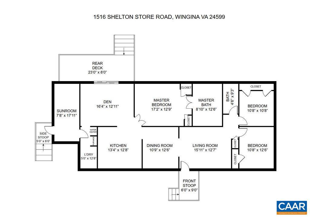 1516 SHELTON STORE RD, WINGINA, Virginia 24599, 3 Bedrooms Bedrooms, ,2 BathroomsBathrooms,Residential,For sale,1516 SHELTON STORE RD,656699 MLS # 656699