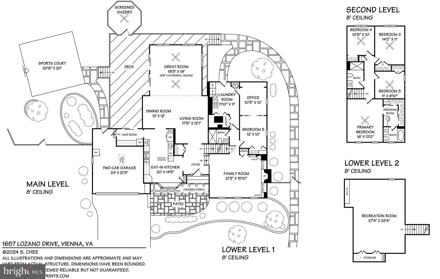 1657 LOZANO DR, VIENNA, Virginia 22182, 5 Bedrooms Bedrooms, ,3 BathroomsBathrooms,Residential,For sale,1657 LOZANO DR,VAFX2202328 MLS # VAFX2202328