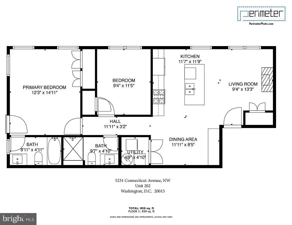 5231 CONNECTICUT AVE NW #202, WASHINGTON, District Of Columbia 20015, 2 Bedrooms Bedrooms, 5 Rooms Rooms,2 BathroomsBathrooms,Residential,For sale,5231 CONNECTICUT AVE NW #202,DCDC2141212 MLS # DCDC2141212