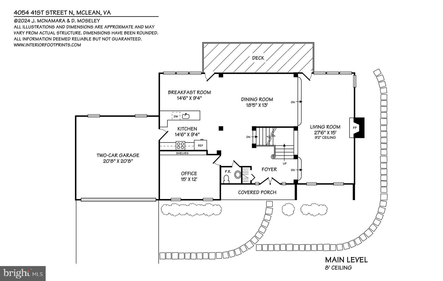 4054 41ST ST N, MCLEAN, Virginia 22101, 5 Bedrooms Bedrooms, ,3 BathroomsBathrooms,Residential,For sale,4054 41ST ST N,VAFX2202680 MLS # VAFX2202680