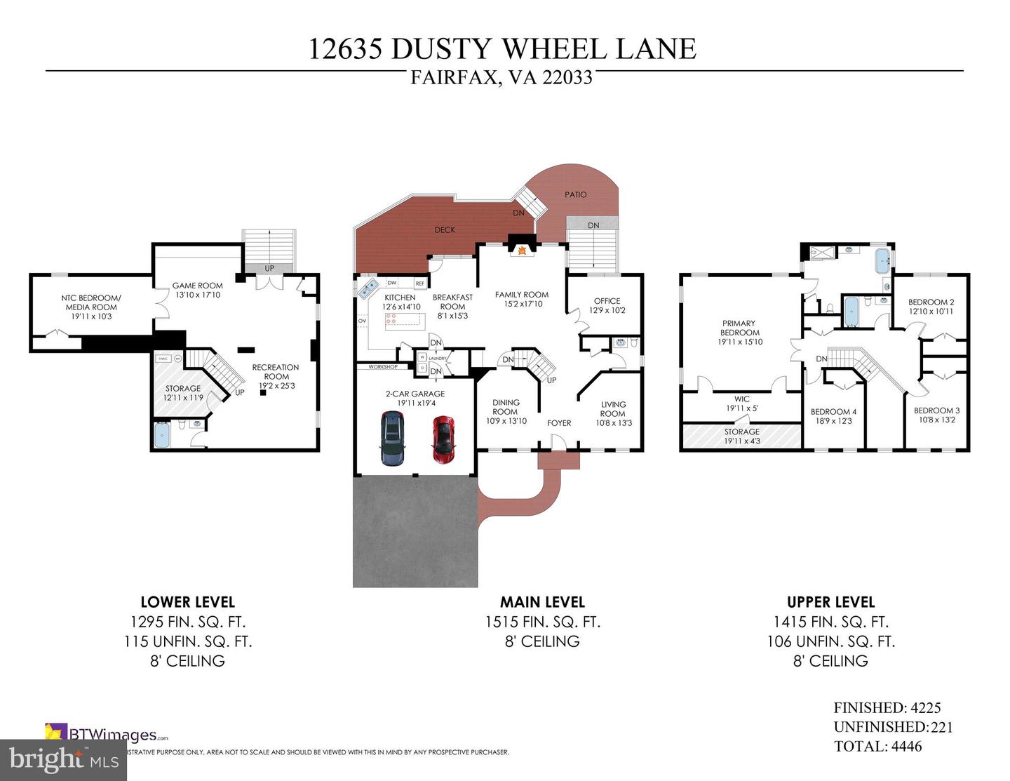 12635 DUSTY WHEEL LN, FAIRFAX, Virginia 22033, 4 Bedrooms Bedrooms, ,3 BathroomsBathrooms,Residential,For sale,12635 DUSTY WHEEL LN,VAFX2201278 MLS # VAFX2201278