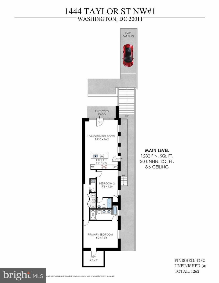 1444 TAYLOR ST NW #1, WASHINGTON, District Of Columbia 20011, 2 Bedrooms Bedrooms, ,2 BathroomsBathrooms,Residential,For sale,1444 TAYLOR ST NW #1,DCDC2160538 MLS # DCDC2160538