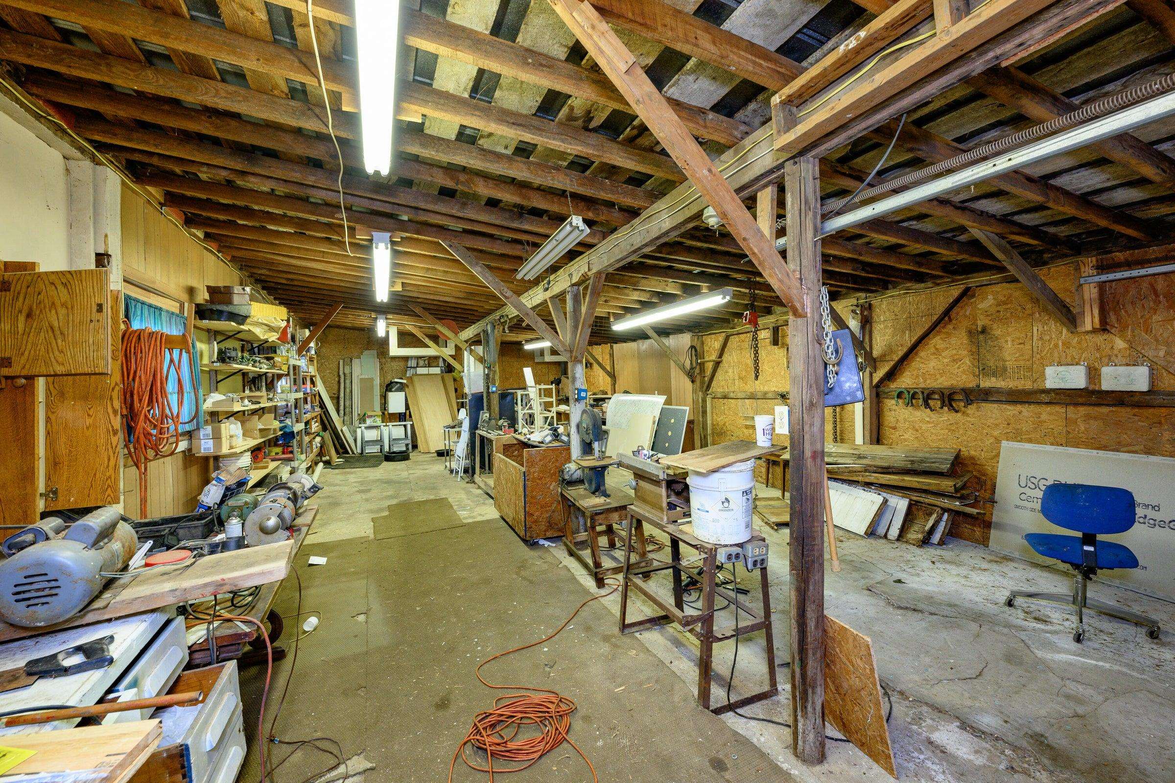 The Cidery -- now used as workshop space.