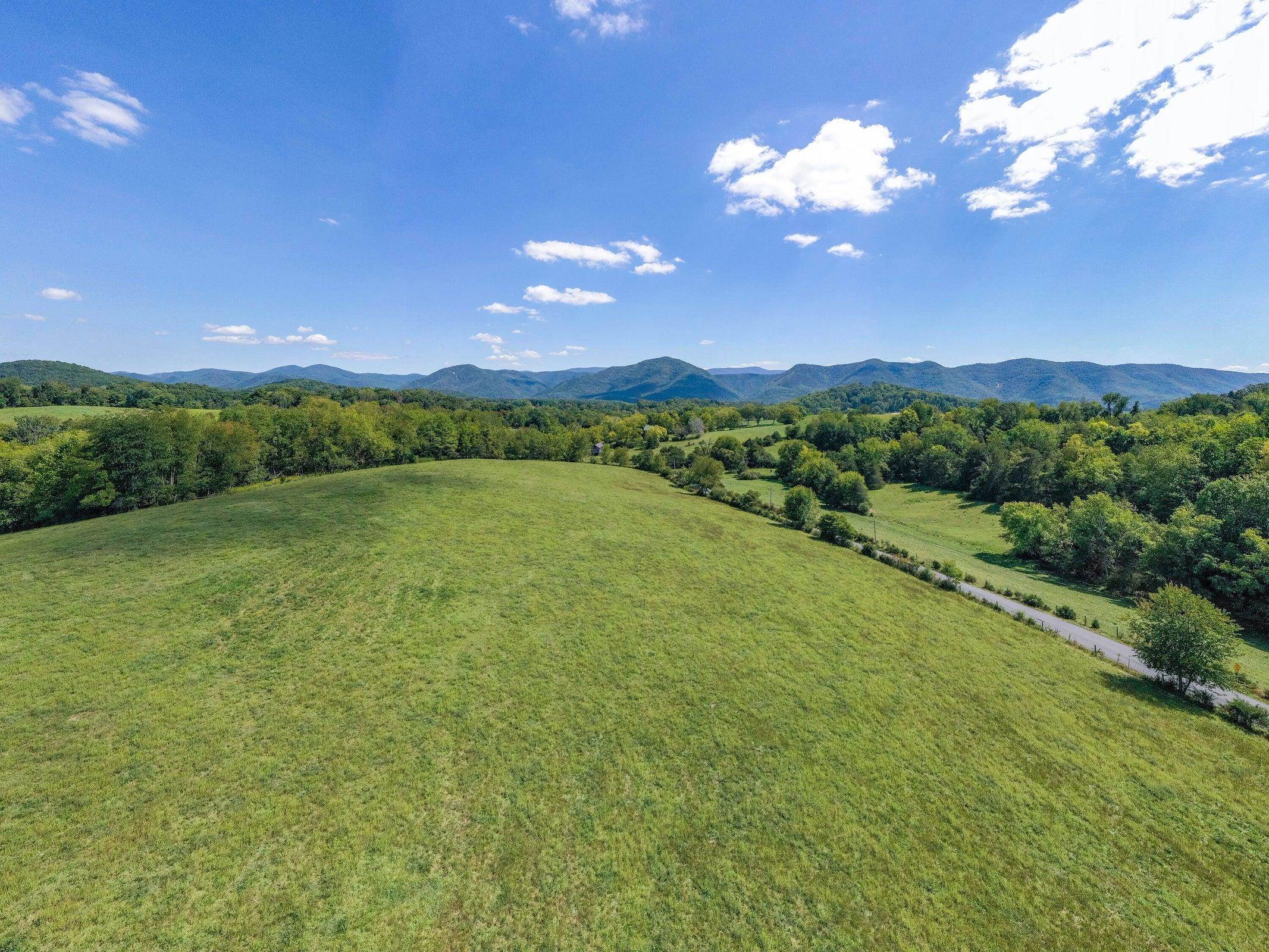 Sweeping views of the Blue Ridge Mountains.