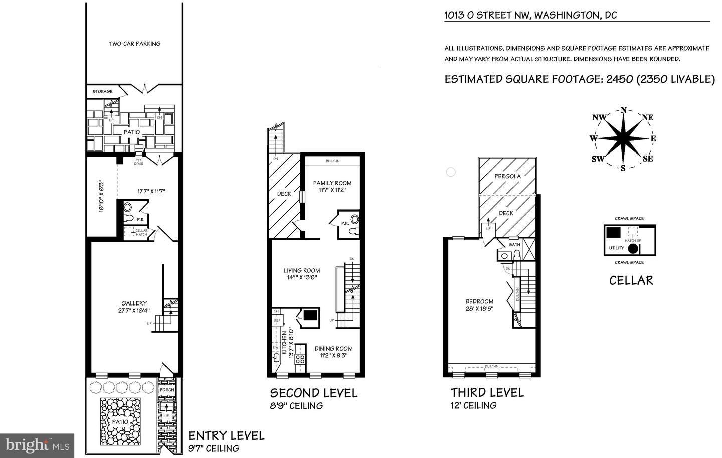 1013 O ST NW, WASHINGTON, District Of Columbia 20001, 3 Bedrooms Bedrooms, ,1 BathroomBathrooms,Residential,For sale,1013 O ST NW,DCDC2161366 MLS # DCDC2161366