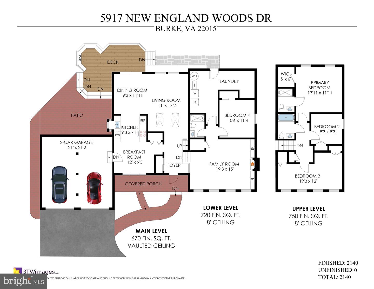 5917 NEW ENGLAND WOODS DR, BURKE, Virginia 22015, 4 Bedrooms Bedrooms, ,3 BathroomsBathrooms,Residential,For sale,5917 NEW ENGLAND WOODS DR,VAFX2202992 MLS # VAFX2202992