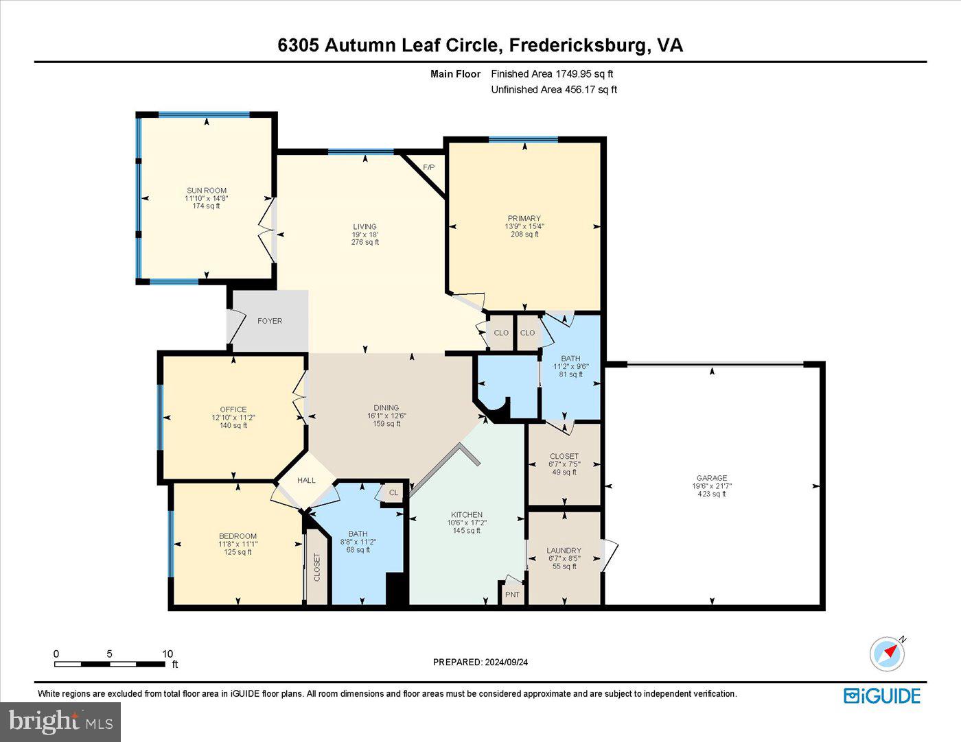 6305 AUTUMN LEAF CIR, FREDERICKSBURG, Virginia 22407, 3 Bedrooms Bedrooms, ,2 BathroomsBathrooms,Residential,For sale,6305 AUTUMN LEAF CIR,VASP2028228 MLS # VASP2028228