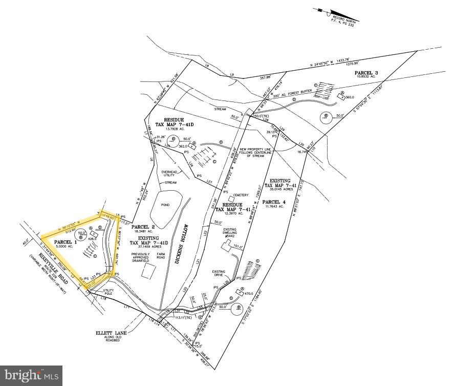 PARCEL 1 (TAX ID 7-41D1) ELLETT LN, RIXEYVILLE, Virginia 22737, ,Land,For sale,PARCEL 1 (TAX ID 7-41D1) ELLETT LN,VACU2008994 MLS # VACU2008994