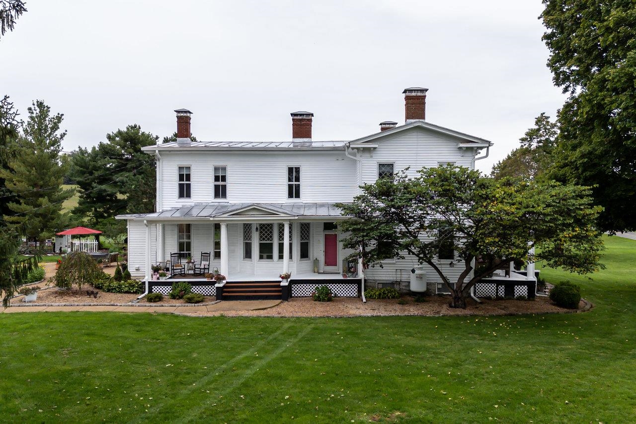 View of Main House Front Door Entry