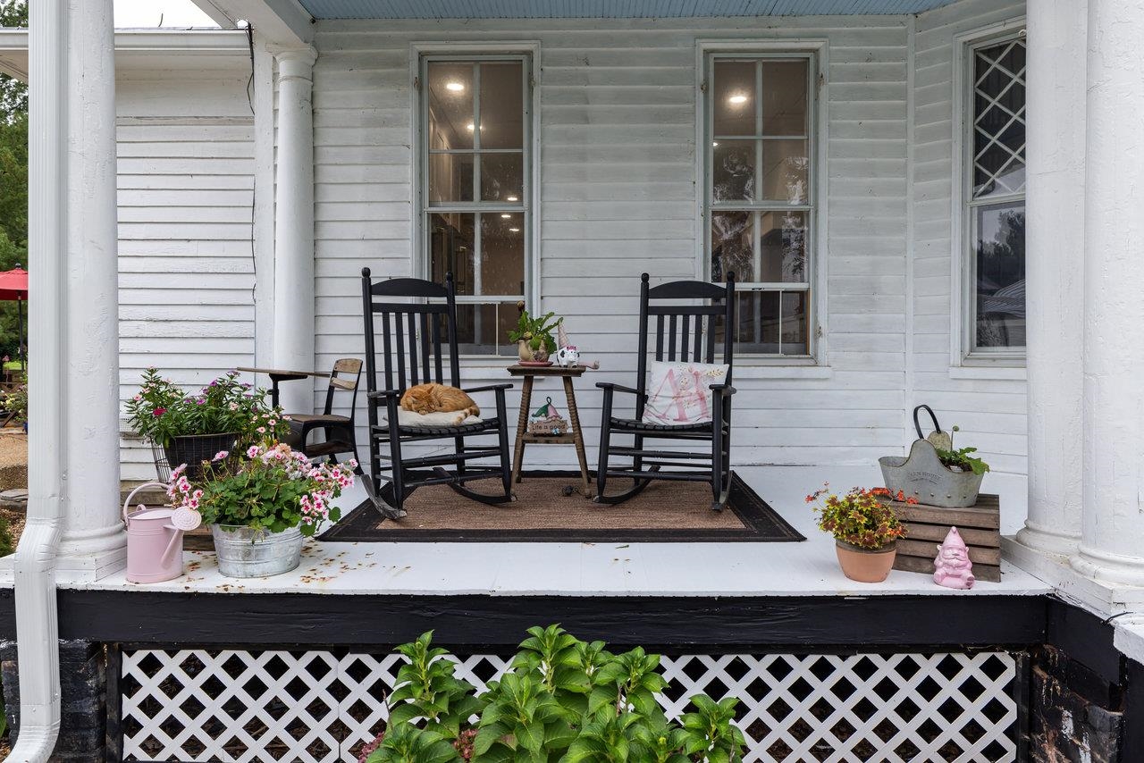 Main House Covered Front Porch