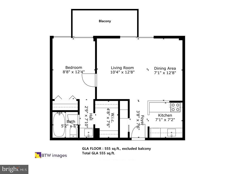 1300 ARMY NAVY DR #412, ARLINGTON, Virginia 22202, 1 Bedroom Bedrooms, ,1 BathroomBathrooms,Residential,For sale,1300 ARMY NAVY DR #412,VAAR2048148 MLS # VAAR2048148