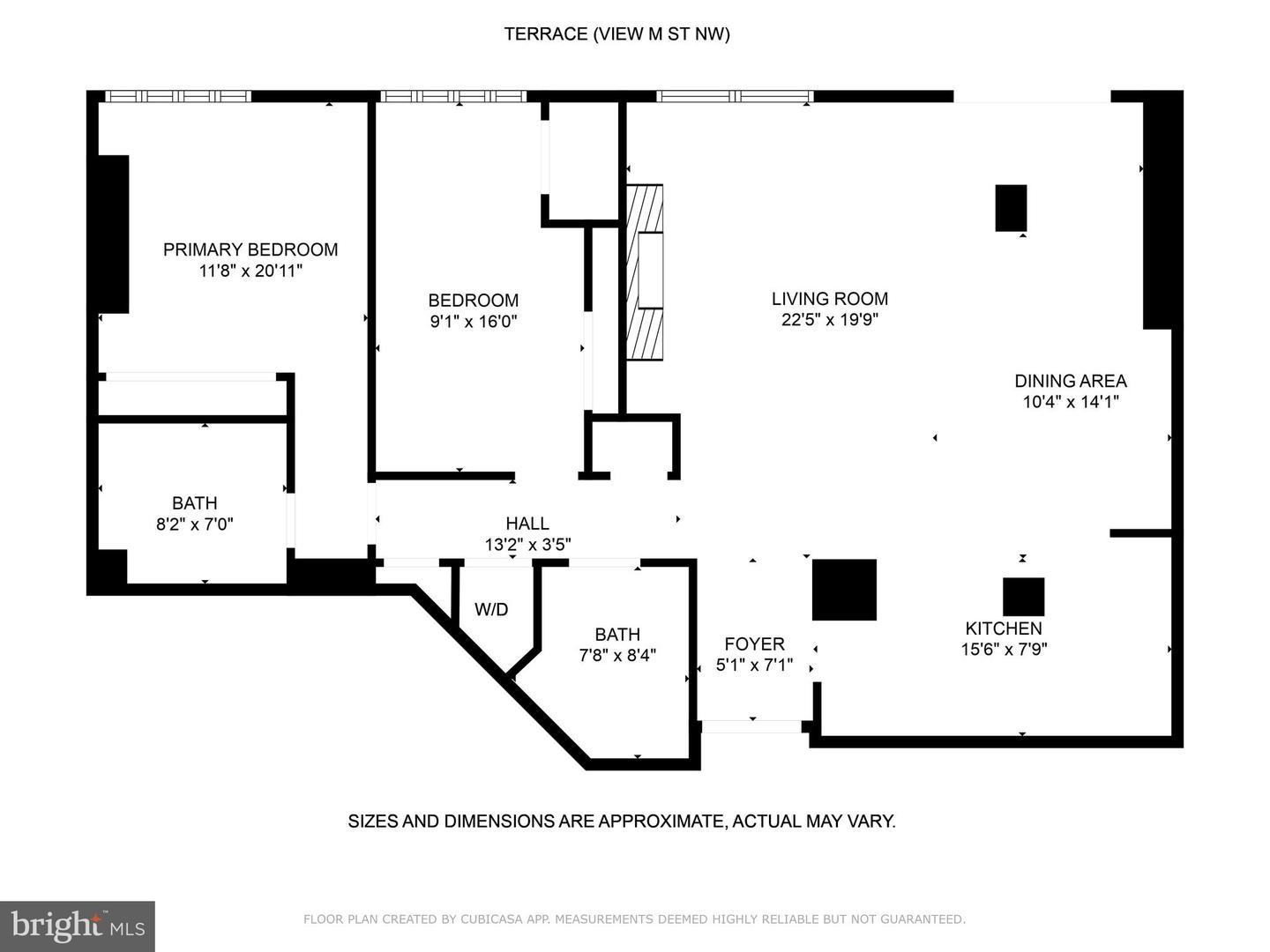 1080 WISCONSIN AVE NW #302, WASHINGTON, District Of Columbia 20007, 2 Bedrooms Bedrooms, 5 Rooms Rooms,2 BathroomsBathrooms,Residential,For sale,1080 WISCONSIN AVE NW #302,DCDC2160426 MLS # DCDC2160426