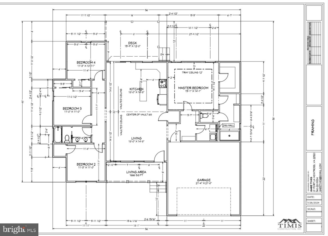 108 SAIL WAY, MONTROSS, Virginia 22520, 4 Bedrooms Bedrooms, ,2 BathroomsBathrooms,Residential,For sale,108 SAIL WAY,VAWE2007540 MLS # VAWE2007540